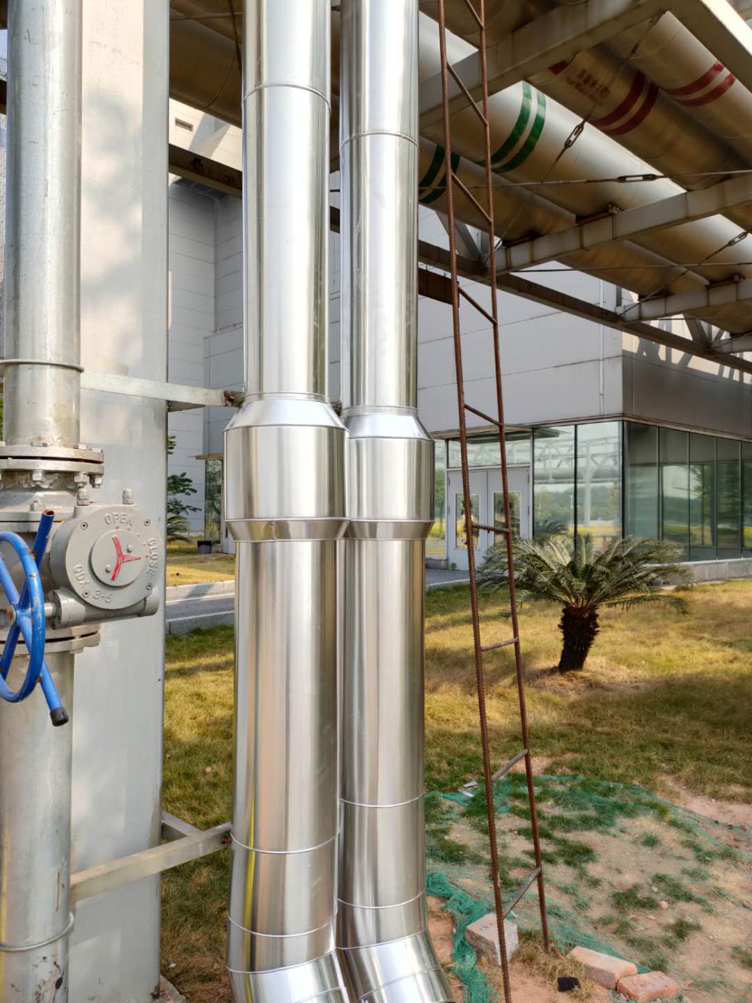 湛江中央空调设备管道保温保温铝皮加工