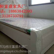 青岛莱西实木床图片
