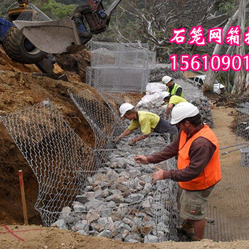 水利格賓石籠河堤加固雷諾護(hù)墊耐腐蝕石籠護(hù)墊
