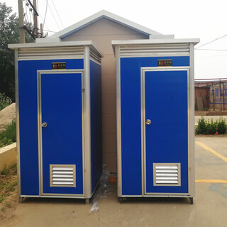 沧州风景工地移动厕所彩钢板简易厕所工地临时厕所移动垃圾房图片2