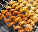 锦州小吃烤面筋技术哪里能学到，烤面筋加盟学习配方。图片