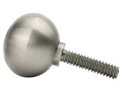 非标高度精密不锈钢异形球头螺丝定制机械牙加工定制