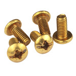 定制非标准黄铜螺丝木质家具用加减槽米字非标准黄铜螺丝