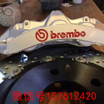 宝马5系升级原装bremboGT刹车套装鲍鱼刹车改装案例