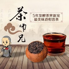 茶师兄柑普茶-新会普洱果香养生时尚茶礼全国招商
