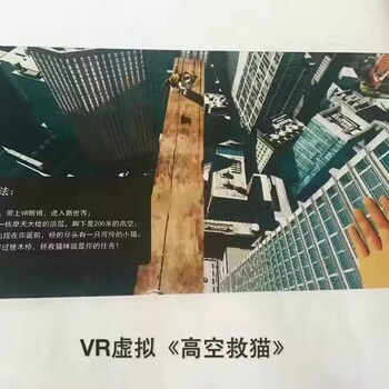 焦作互动体验VR高空救猫现货出租租赁