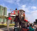 许昌活动暖场设备机械大象出租巡游机械大象现货租赁图片