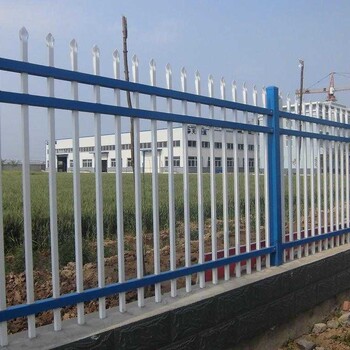 深圳园林锌钢栏杆工地围墙锌钢护栏厂区锌钢护栏锌钢护栏栅栏