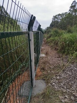 工程师傅说绿色隔离栅，道路护栏网，作用很好