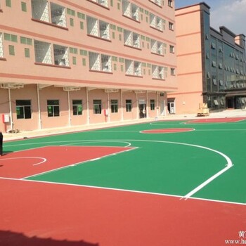 上海禾禧新型材料“宜邦丽品牌”运动地坪的运动风采