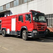 8吨单桥重汽豪沃泡沫消防车图片