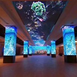 茂名电白区销售高清LED全彩屏,室内展厅LED大屏背景屏图片0