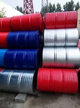 陕西榆林泰然桶业厂家出售全新200L塑料桶，200L烤漆桶，镀锌桶图片1