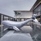 陕西鲸鱼雕塑图