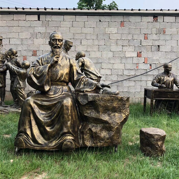 云南中医雕塑加工厂家,中医文化雕塑