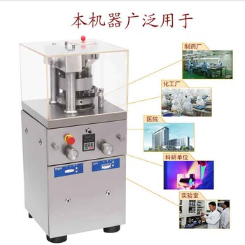 供应不锈钢旋转多冲异形片状药片压片机