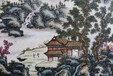 正规专家老师鉴定山水瓷板画