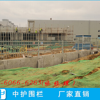 惠州科技园区锌钢护栏现货前海道路护栏网埋地式边框护栏安装