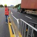 深圳城市道路升级公路中间安装栏杆深标港式护栏价格