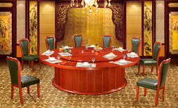 厂家实木餐桌酒店电动宴会桌98桌酒店·图片0