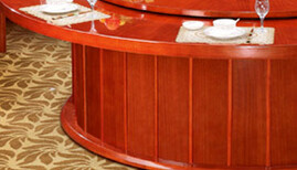 厂家实木餐桌酒店电动宴会桌98桌酒店·图片4