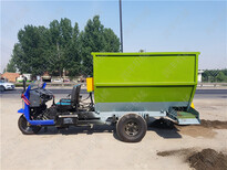 润丰柴油动力撒料车电动养殖喂料车流动自动卸料机图片2