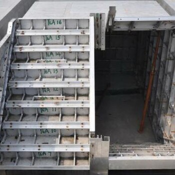 河南漯河房建管廊项目新型环保建筑建材标晟铝模板生产厂家