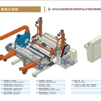 分纸机窄纸分切机FZ-H