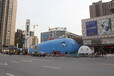 百万海洋球大型充气海洋球池滑梯组合充气蓝鲸海洋球池儿童游乐设备