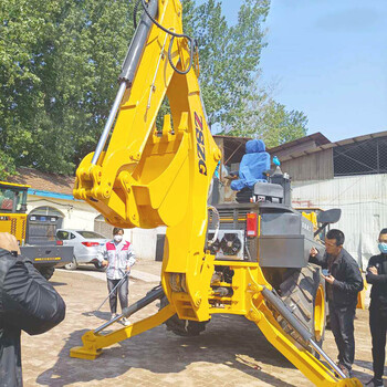 兩頭忙挖掘機(jī)前鏟后挖機(jī)挖臂180度旋轉(zhuǎn)靈活便捷
