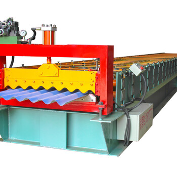 金江机械生产780型大圆弧压瓦机设备