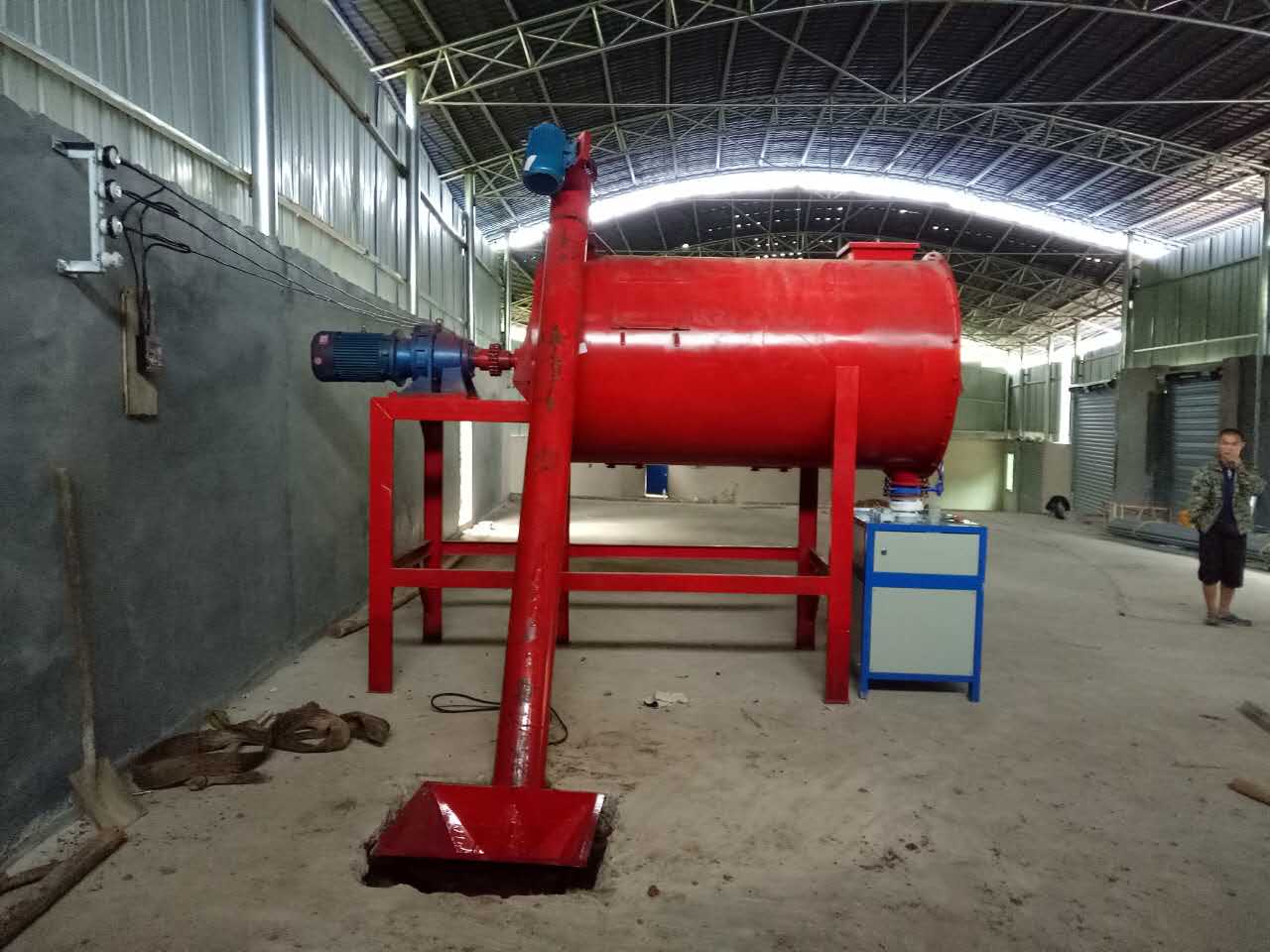 湖南省郴州市1吨2吨3吨瓷砖胶搅拌机供货厂家
