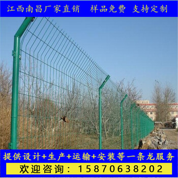 景德镇浸塑围栏网景德镇边框围栏包安装包塑铁线