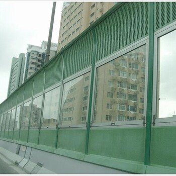 國誠直供高速公路小區(qū)百葉聲屏障廠家鐵路環(huán)保隔音屏吸聲板