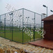  Tennis court fence mesh manufacturer/Feichuang green rubber coated wire mesh/fence mesh