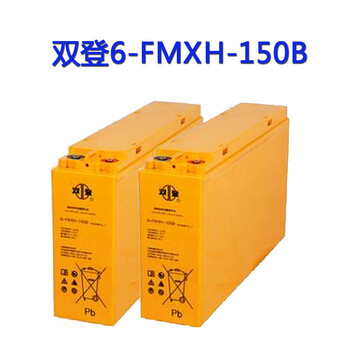 双登狭长蓄电池型6-FMXH150B12V150AH电瓶直流屏UPS电源