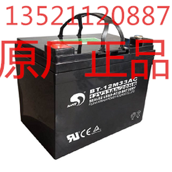 赛特BT-12M33AC(12V33Ah/20HR)蓄电池赛特12V33Ah免维护UPS电池