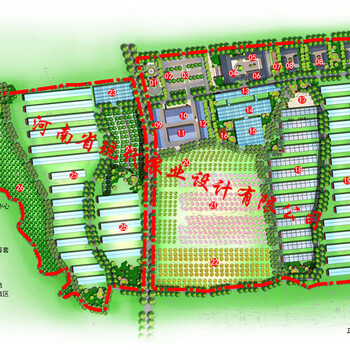 新乡卫辉现代农业规划景观设计公司