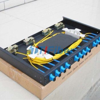 特瑞通固定式SC24芯光缆终端盒光纤接续盒满配可定做