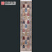 克什米尔波斯地毯挂毯壁毯真丝印度手工编织红蓝色背景墙6张经典