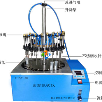 四川成都聚同厂家圆形水浴氮吹仪JT-DCY-12Y优惠