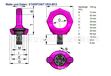 RUD吊环六角螺栓固定式VRS-F-M16进口德国RUD万向旋转吊环