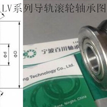 LV202-38--2RS导轨滚轮轴承