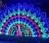 天津专业灯光节活动制作造型厂家