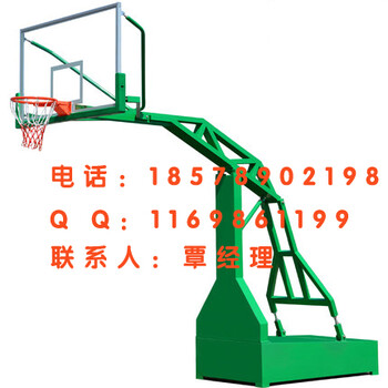 广西双虹体育定制手动液压篮球架厂家