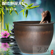 景德镇艺然陶瓷批发优质青水瓦台高档泡澡大缸可定做各规格