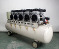 颶霸LD-1600x5-230L靜音無油空壓機醫用汽修空氣壓縮機木工氣泵