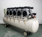 飓霸LD-1600x5-230L静音无油空压机医用汽修空气压缩机木工气泵