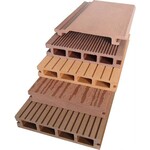 湖北塑木板，咸宁园林建设专用仿木质地板