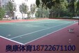 河南漯河硅PU网球场羽毛球场翻新铺设网球场塑胶面层施工硅PU塑胶地面建设网球场安装